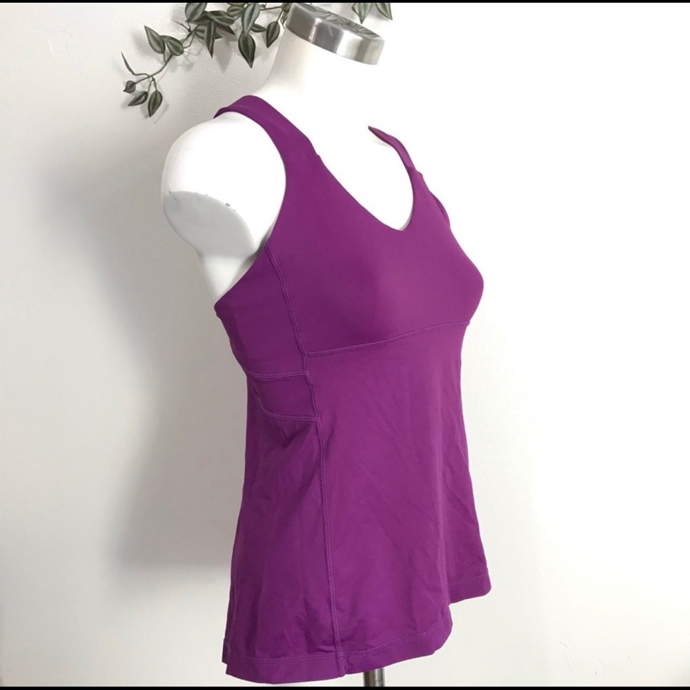 Lululemon Purple Workout Top